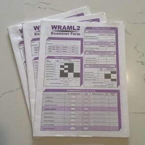 WRAML2 Examiner Forms (Print) | Qty 3 | Pearson
